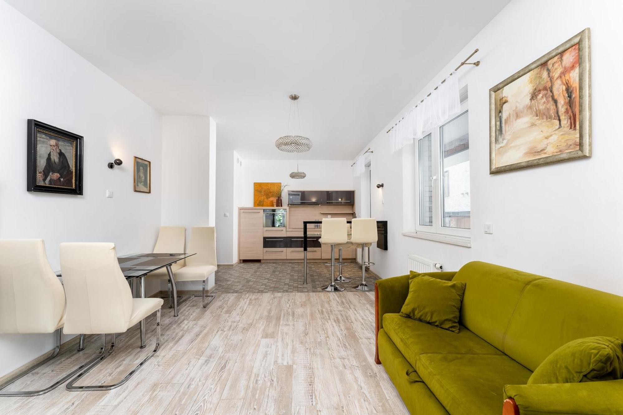 Nadwislanska 11 Apartment With Garden Krakow Ngoại thất bức ảnh